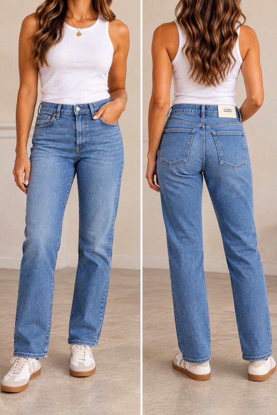 Citizens of Humanity Premium Vintage Women’s Light Wash Slim Straight Jeans 29
